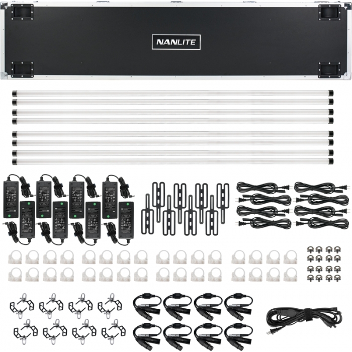 LED gaismas nūjas - NANLITE PAVOTUBE II 60XR 8KIT LED TUBE LIGHT 15-2029-8KIT - ātri pasūtīt no ražotāja