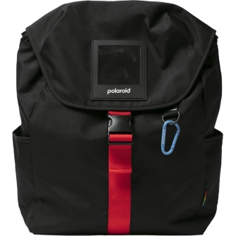 Mugursomas - POLAROID RIPSTOP BACKPACK BLACK/MULTI 6300 - быстрый заказ от производителя