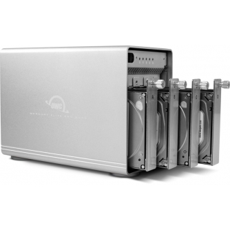 Citie diski & SSD - OWC MERCURY ELITE PRO QUAD RAID READY 4-BAY STORAGE ENCLOSURE W/O SOFTRAID OWCMEQCTJB000 - быстрый заказ от 