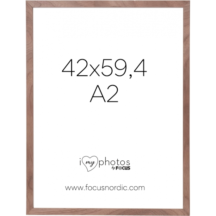 Photo Frames - FOCUS SOUL WALNUT VENEER 42X59,4 (A2) 123194 - quick order from manufacturer