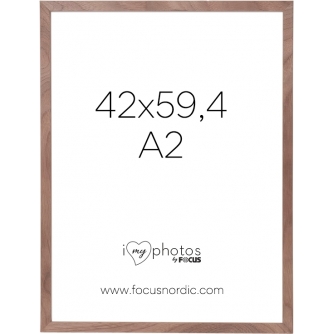 Photo Frames - FOCUS SOUL WALNUT VENEER 42X59,4 (A2) 123194 - quick order from manufacturer