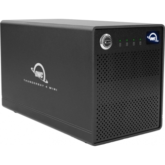 Network Attached Storage (NAS) - OWC THUNDERBAY 4 MINI PROGRADE 4-DRIVESSD TB3 MAC/WIN(2XTB3 PORTS,W/SOFTRAID RAID 0/1/4/5/1+0) 2TB OWCTB3QMSRS02TP - quick order from manufacturer