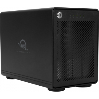 Tīkla datu krātuve (NAS) - OWC THUNDERBAY 4 (4-DRIVE THUNDERBOLT EXT. STORAGE W/ENTERPRICE DRIVES) W/O - быстрый заказ от прои