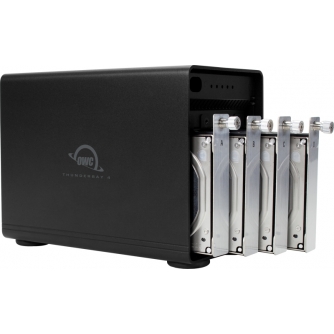 Citie diski & SSD - OWC THUNDERBAY 4 (4-DRIVE THUNDERBOLT EXT. STORAGE W/ENTERPRICE DRIVES) W/O SOFTRAID XT EMPTY/0TB OWCTB3IVKI