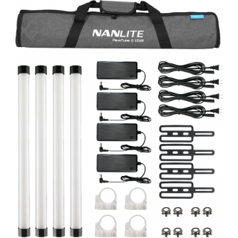 Light Wands Led Tubes - NANLITE PAVOTUBE II 15XR 4KIT LED TUBE LIGHT 15-2028-4KIT - quick order from manufacturer