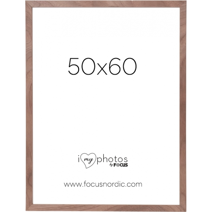 Photo Frames - FOCUS SOUL WALNUT VENEER 50X60 123195 - quick order from manufacturer