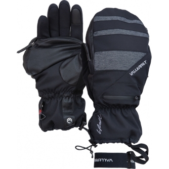 Sortimenta jaunumi - VALLERRET SKADI ZIPPER MITT LRS: BLACK XS 23SKD-BK-XS - ātri pasūtīt no ražotāja