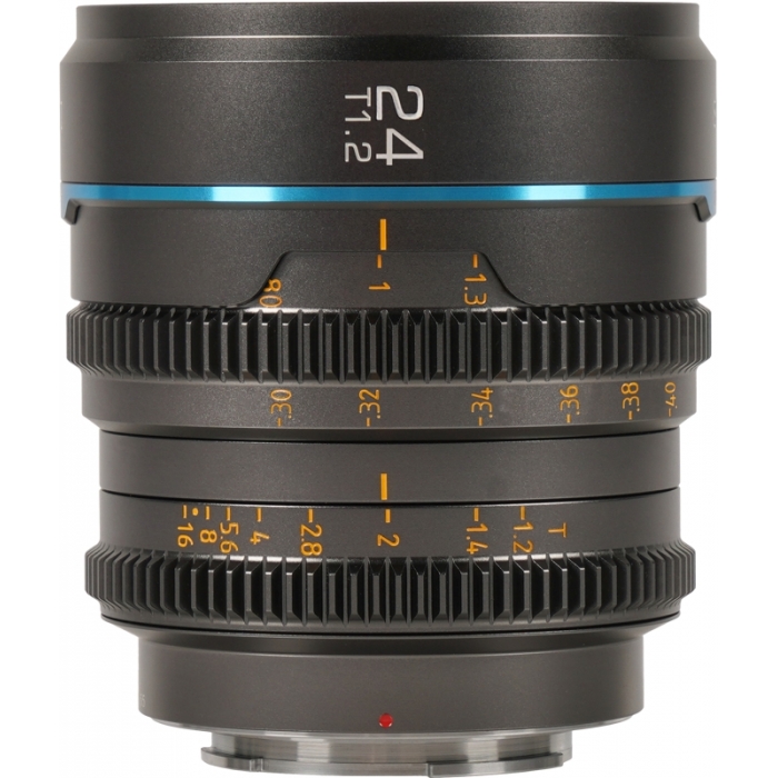 Sortimenta jaunumi - SIRUI CINE LENS NIGHTWALKER S35 24MM T1.2 RF-MOUNT METAL GREY MS24R-G - ātri pasūtīt no ražotāja