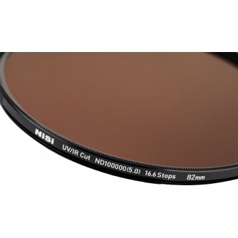 Neutral Density Filters - NISI FILTER IRND100000 (16.6 STOP) PRO NANO 82MM ND100000 82MM - quick order from manufacturer