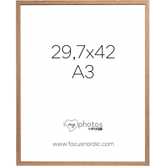 Photo Frames - FOCUS ROCK OAK VENEER 29,7X42 (A3) 120967 - quick order from manufacturer