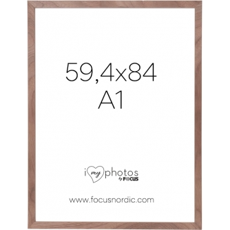 Photo Frames - FOCUS SOUL WALNUT VENEER 59,4X84 (A1) 123193 - quick order from manufacturer