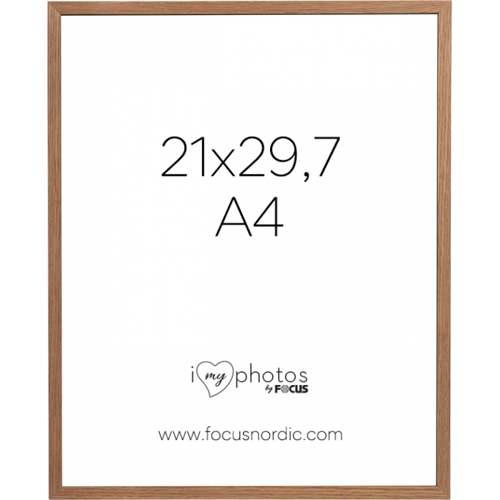 Photo Frames - FOCUS SOUL OAK VENEER 21X29,7 (A4) 120915 - quick order from manufacturer