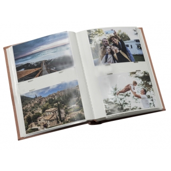 Photo Albums - FOCUS BASE LINE CANVAS SUPER 200 10X15 ORANGE LIMITED ED. 124081 - quick order from manufacturer