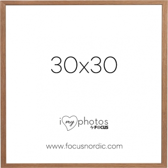 Photo Frames - FOCUS SOUL OAK VENEER 30X30 120918 - quick order from manufacturer