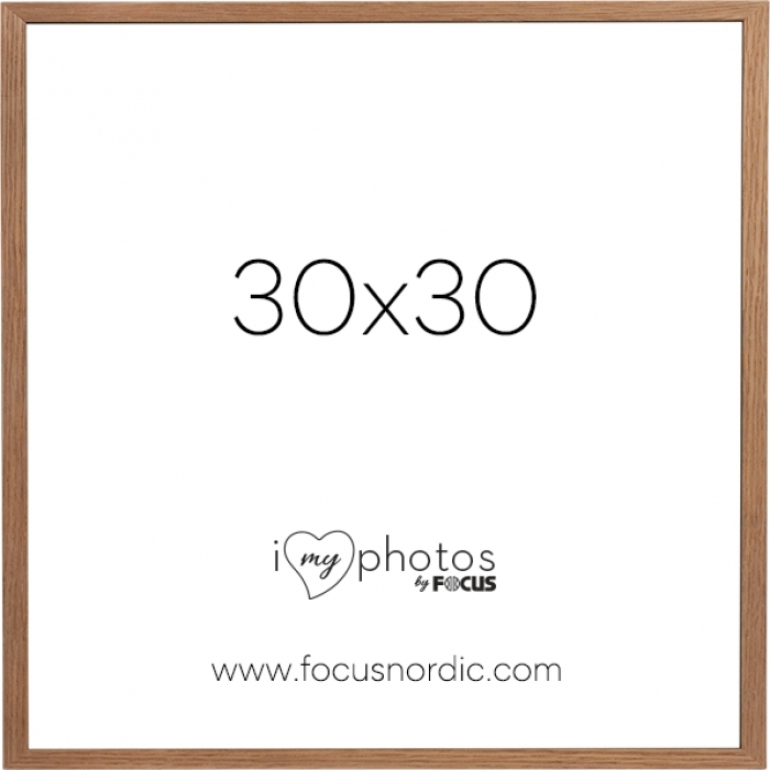 Photo Frames - FOCUS SOUL OAK VENEER 30X30 120918 - quick order from manufacturer