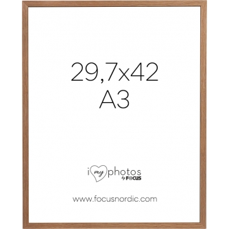 Photo Frames - FOCUS SOUL OAK VENEER 29,7X42 (A3) 120917 - quick order from manufacturer