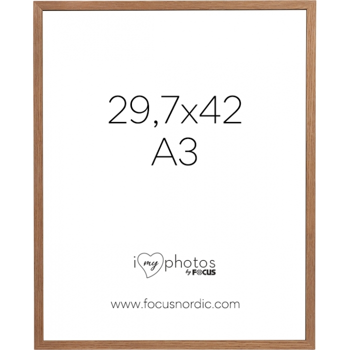 Photo Frames - FOCUS SOUL OAK VENEER 29,7X42 (A3) 120917 - quick order from manufacturer