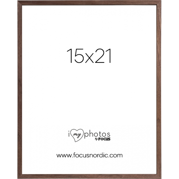 Foto rāmis - FOCUS ROCK WALNUT VENEER 15X21 123187 - быстрый заказ от производителя