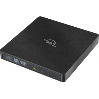 Citie diski & SSD - OWC SLIM USB 3.2 PORTABLE TRAY-LOADING 8X DVD DL+CD READER/WRITER PLAYER W/ MAC SOFTWARE BUNDLE OWCMR3PDVDR8XT - ātri pasūtīt no ražotāja