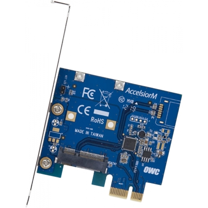 Новые товары - OWC ACCELSIOR-M PCIE SATA 6G CONTROLLER. PLUG & PLAY WITH ANY MSATA SSD MODULE! OWCPCIEACCELMF - быстрый заказ от