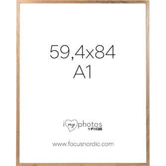 Photo Frames - FOCUS SOUL OAK VENEER 59,4X84 (A1) 123188 - quick order from manufacturer