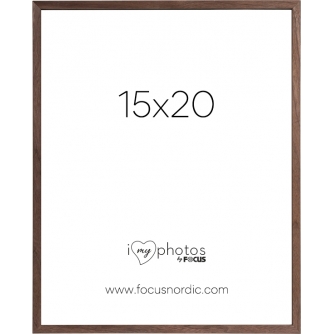 Foto rāmis - FOCUS ROCK WALNUT VENEER 15X20 120976 - быстрый заказ от производителя