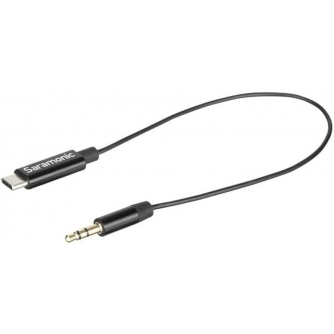 Cables - SARAMONIC CABLE SR-C2001 3.5MM TRS MALE JACK TO USB TYPE-C AUDIO ADAPTER SR-C2001 - quick order from manufacturer