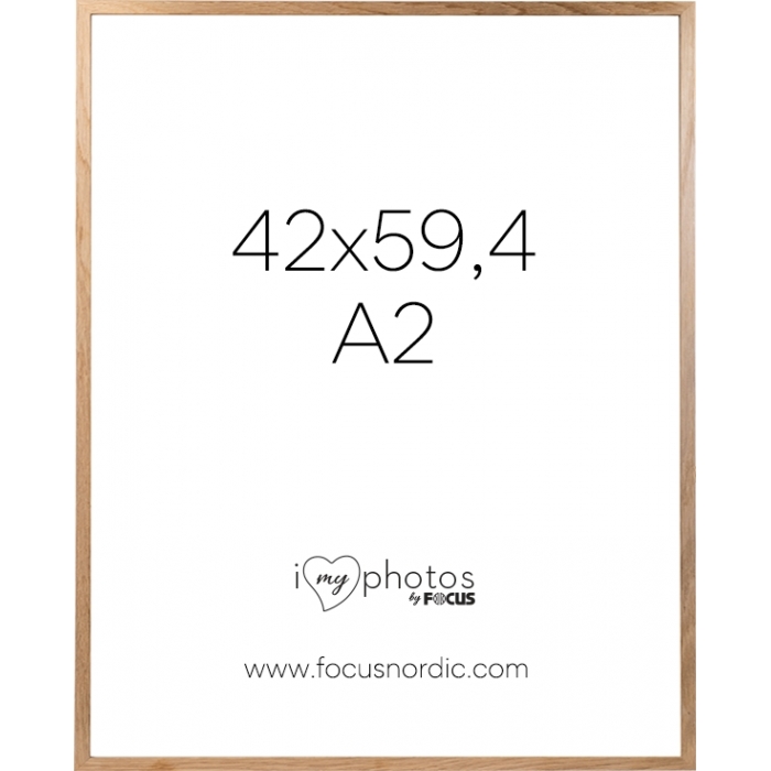 Photo Frames - FOCUS SOUL OAK VENEER 42X59,4 (A2) 123189 - quick order from manufacturer