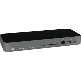 Docks & HUB - OWC DOCK THUNDERBOLT 3 DOCK - 14-PORT WITH CABLE - SPACE GRAY OWCTB3DK14PSG - quick order from manufacturer