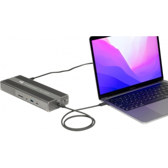 Docks & HUB - OWC DOCK THUNDERBOLT 4 GO DOCK ДЛЯ MAC & WINDOWS, - 11-ПОРТОВАЯ СЕТЬ 2.5GB!, - быстрый заказ от производителя