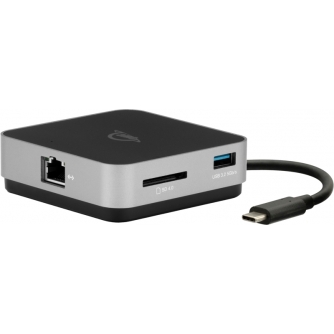 Docks & HUB - OWC DOCK USB-C TRAVEL DOCK E 6-ПОРТОВАЯ ДОК-СТАНЦИЯ ДЛЯ ПУТЕШЕСТВИЙ 100W- SPACE - быстрый заказ от производителя