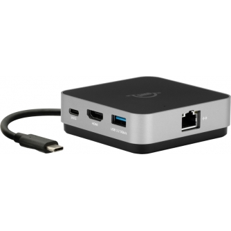 Docks & HUB - OWC DOCK USB-C TRAVEL DOCK E 6-ПОРТОВАЯ ДОК-СТАНЦИЯ ДЛЯ ПУТЕШЕСТВИЙ 100W- SPACE - быстрый заказ от производителя