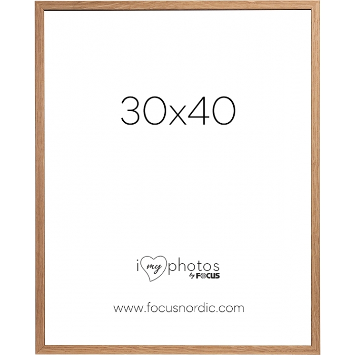 Photo Frames - FOCUS ROCK OAK VENEER 30X40 120969 - quick order from manufacturer