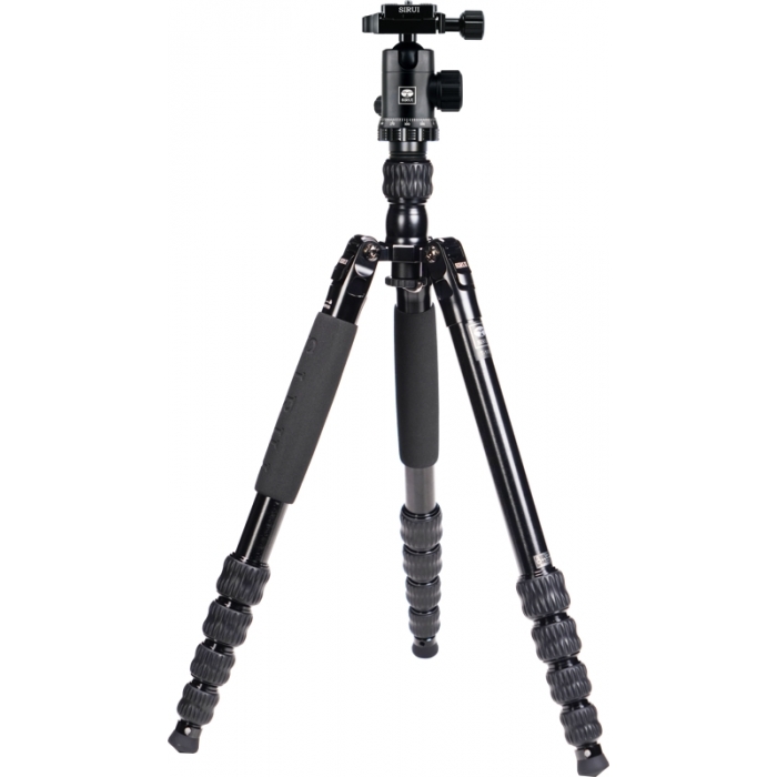 Foto statīvi - SIRUI TRAVELER TRIPOD KIT T-1005+E-10 - ātri pasūtīt no ražotāja