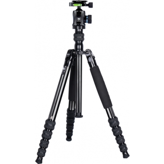 Foto statīvi - SIRUI TRAVELER TRIPOD KIT T-1005+E-10 - ātri pasūtīt no ražotāja