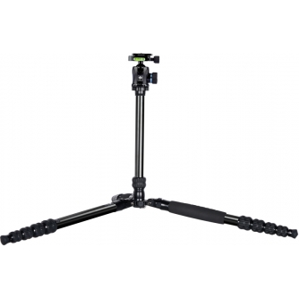 Foto statīvi - SIRUI TRAVELER TRIPOD KIT T-1005+E-10 - ātri pasūtīt no ražotāja