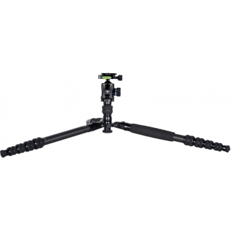 Sortimenta jaunumi - SIRUI TRAVELER CARBON TRIPOD KIT T-1205+E-10 T-1205+E-10 - ātri pasūtīt no ražotāja