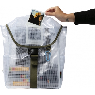 Koferi Instant kameram - POLAROID RIPSTOP BACKPACK CLEAR 6301 - быстрый заказ от производителя