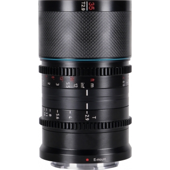 New products - SIRUI ANAMORPHIC LENS SATURN 35MM 1.6X CARBON FIBER FULL FRAME X-MOUNT (BLUE FLARE) SATURN X35B - quick order from manufacturer