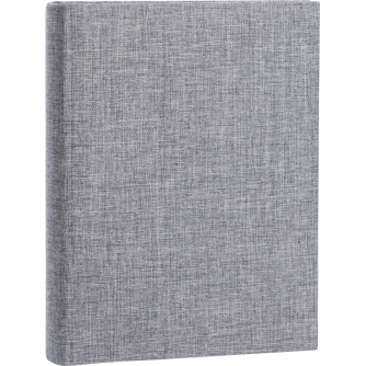 Photo Albums - FOCUS BASE LINE CANVAS SUPER 200 10X15 GREY 110141 - quick order from manufacturer