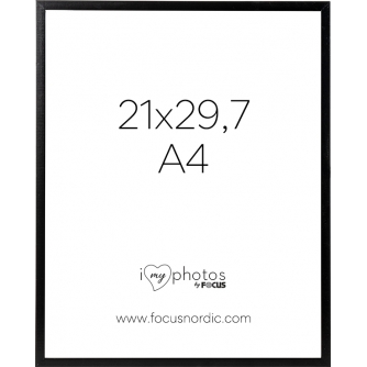 Photo Frames - FOCUS SOUL BLACK 21X29,7 (A4) 114125 - quick order from manufacturer