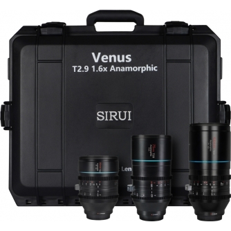 SIRUI ANAMORPHIC VENUS 3X LENS-KIT (35/75/150MM) + HARD CASE Z-MOUNT VENUS SET A Z-MOUNT