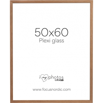 Photo Frames - FOCUS SOUL OAK VENEER 50X60 PLEXI 120927 - quick order from manufacturer