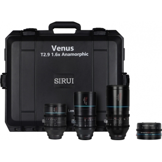 Adapters for lens - SIRUI ANAMORPHIC VENUS 3X LENS + ADAPTER KIT (35/75/150MM) + 1.25X ADAPTER + HARD CASE L-MOUNT VENUS SET B L-MOUNT - quick order from manufacturer