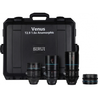 Sortimenta jaunumi - SIRUI ANAMORPHIC VENUS 3X LENS + ADAPTER KIT (35/75/150MM) + 1.25X ADAPTER + HARD CASE Z-MOUNT VENUS SET B Z-MOUNT - ātri pasūtīt no ražotāja