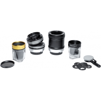 Speciālo Efektu objektīvi - LENSBABY TWIST 60 + DOUBLE GLASS II OPTIC SWAP KIT FOR CANON RF MOUNT LBT60DGIIOSKCRF - ātri pasūtīt no ražotāja