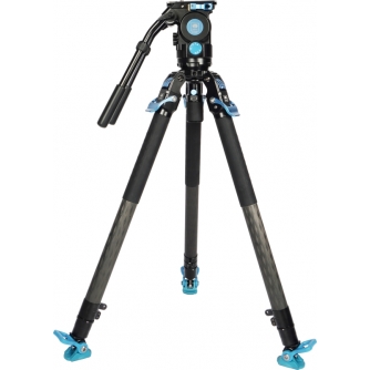 Sortimenta jaunumi - SIRUI PRO VIDEO TRIPOD KIT RAPID SVT-75 LITE + FLUID HEAD SVH15 SVT75 LITE+SVH15 - ātri pasūtīt no ražotāja