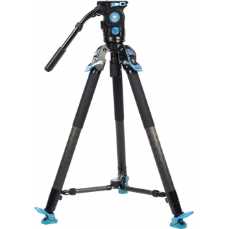 Video statīvi - SIRUI PRO VIDEO TRIPOD KIT RAPID SVT-75 PRO + FLUID HEAD SVH15 SVT75 PRO+SVH15 - быстрый заказ от производителя