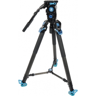 Video statīvi - SIRUI PRO VIDEO TRIPOD KIT RAPID SVT-75 PRO + FLUID HEAD SVH15 SVT75 PRO+SVH15 - ātri pasūtīt no ražotāja