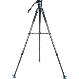 Video statīvi - SIRUI PRO VIDEO TRIPOD KIT RAPID SVT-75 PRO + FLUID HEAD SVH15 SVT75 PRO+SVH15 - ātri pasūtīt no ražotāja